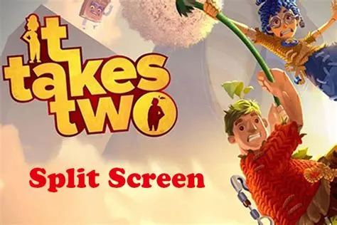 Can you play it takes two split-screen on pc?