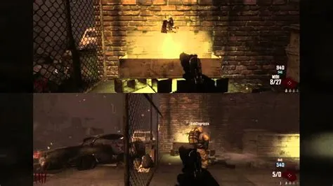 Which zombies has split-screen?