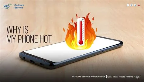 Why does my phone get hot when im not using it?