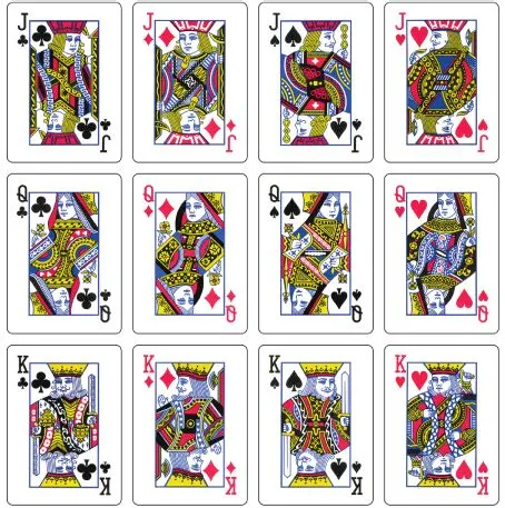 What is the opposite of face cards in a deck?