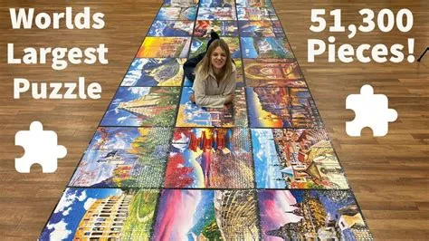 What is the largest puzzle ever completed?