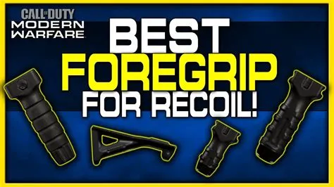 What grip is best for recoil warzone 2?