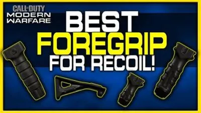 What grip is best for recoil warzone 2?