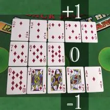 How do you know if someone is counting cards in blackjack?