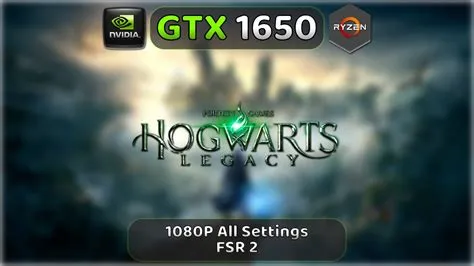 Can gtx 1650 run hogwarts legacy?