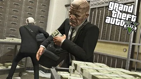 Can u rob bank in gta?