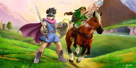 Is dragon quest like zelda?