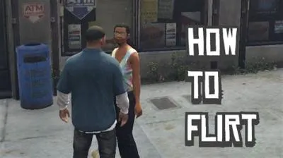 Can you flirt in gta online?