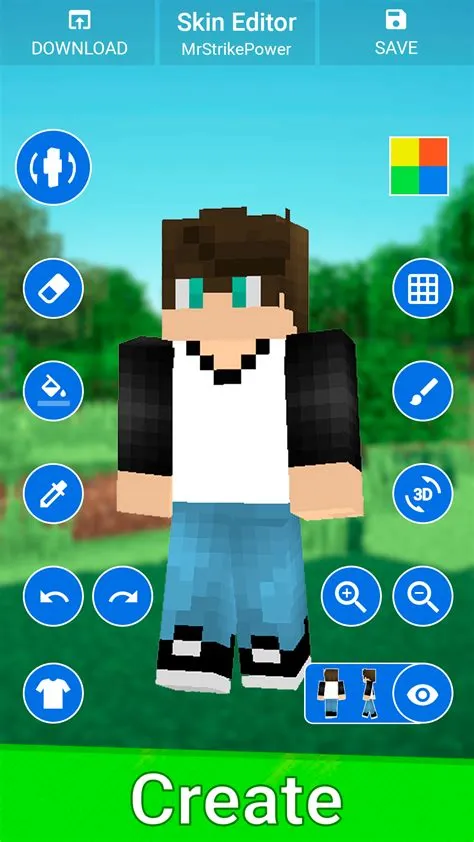 What app can i use to make my own minecraft skin?