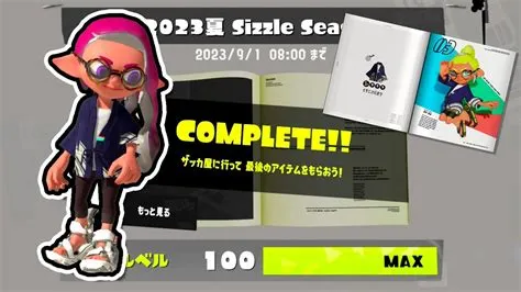 What happens when you 100 complete splatoon 3?