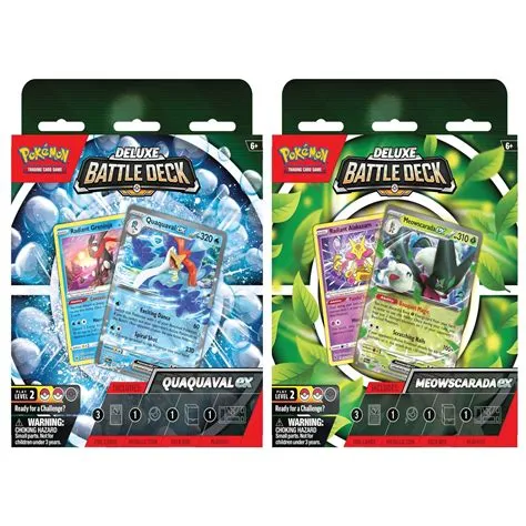 Are pokémon decks random?