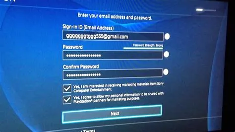 Is ps4 account free?