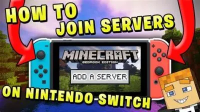 Can switch players play minecraft servers?