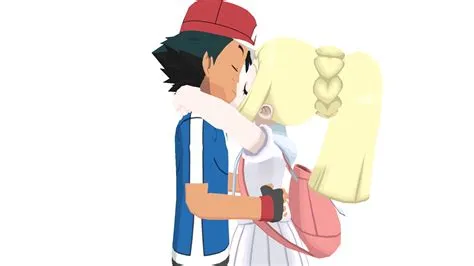 Which character kissed ash?