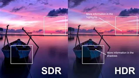 How much brightness do you need for hdr?