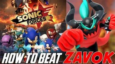 How do you beat zavok in sonic forces?