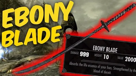 Can you get the ebony blade before level 20?