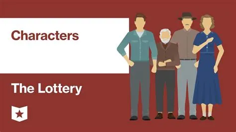 Who is the oldest character in the lottery?