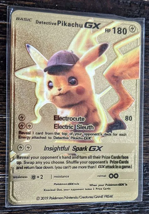 Is detective pikachu a real card?