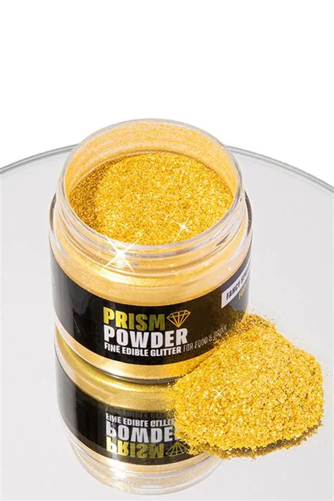 Is gold powder edible?