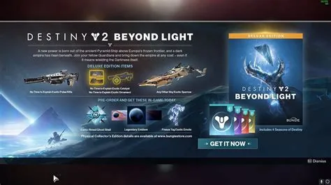 Do i need to buy all destiny 2 expansions for beyond light?