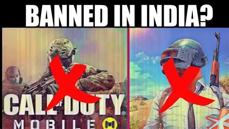 Is call of duty ban in india?