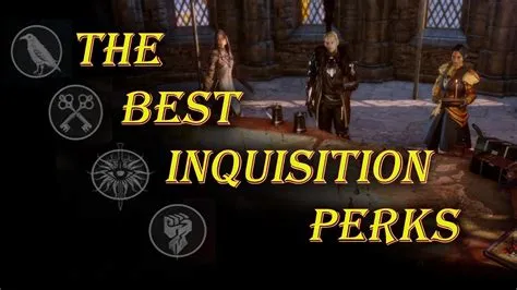 How many inquisition perks can you get?