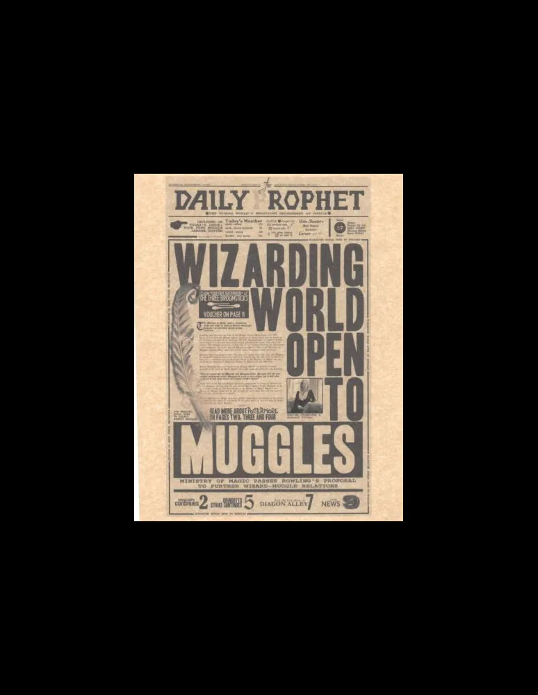 Is the wizarding world open to muggle?