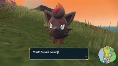 Is zorua disguised in scarlet?