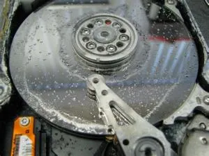 What will damage a hard drive?