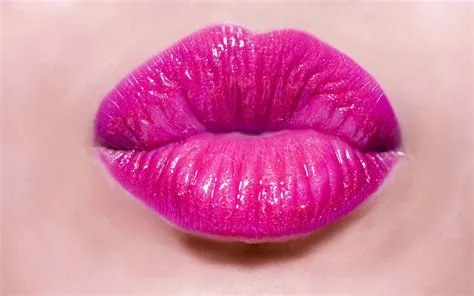 Does kissing make lips pink?