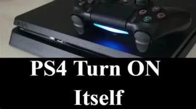 Can your ps4 turn off by itself?