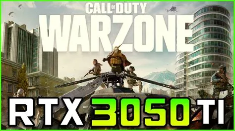 Can warzone run on rtx 3050?