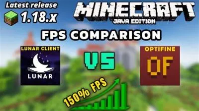 Does optifine give less fps than lunar?