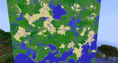 Is minecraft one big map?