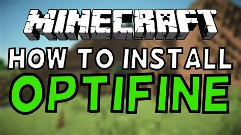 How do i install old optifine?