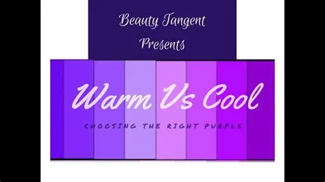 Is violet warm or cool?