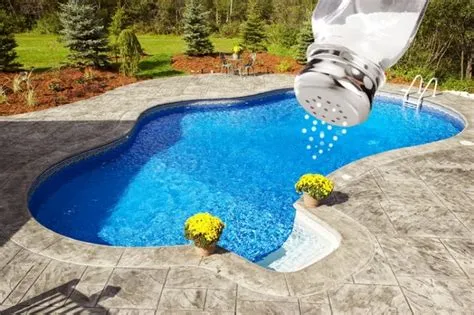 Does salt water pool affect concrete?