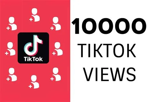 Is 10,000 views on tiktok viral?