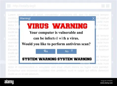 Do fake viruses pop-up?