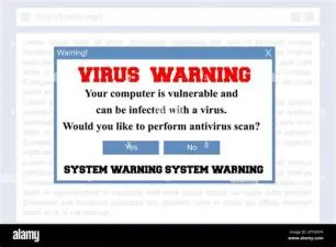 Do fake viruses pop-up?