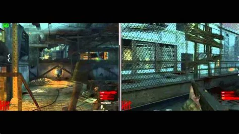 Which call of duty has split screen zombies?