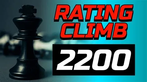 How long does it take to get 2200 rating chess?