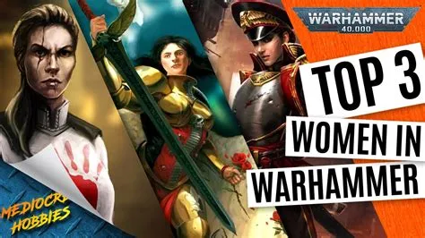 Who are the all female warhammer army?