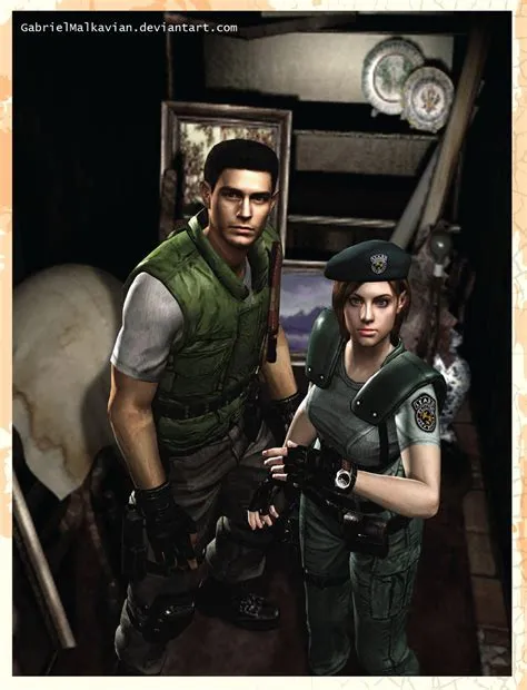 Is chris harder than jill in re1?