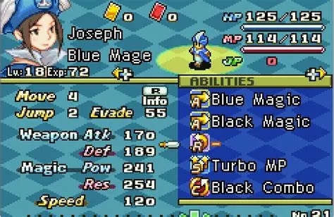 What stat is best for blue mage?