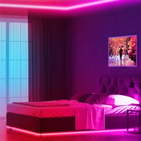 Is it ok to sleep with rgb lights on?