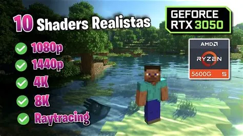 Can rtx 3050 run minecraft shaders?