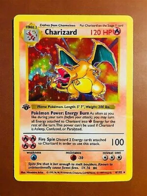 How many 1st edition charizards are in existence?