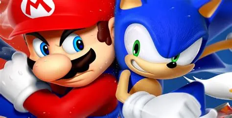 Is sonic way stronger than mario?